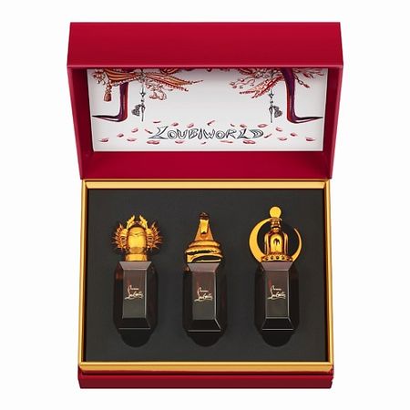 Унисекс CHRISTIAN LOUBOUTIN BEAUTY Набор Loubiworld из 3 миниатюр